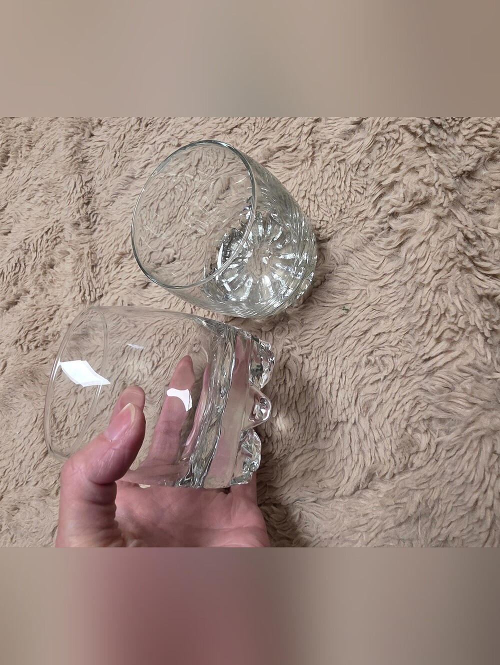 2 Bormioli Rocco Old Fashion Glasses, Rocks, Footed, Made In Italy